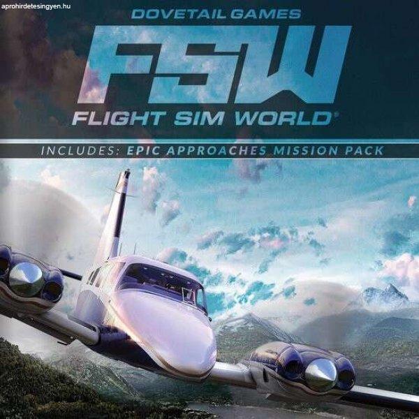 Flight Sim World + Epic Approaches Mission Pack (Digitális kulcs - PC)