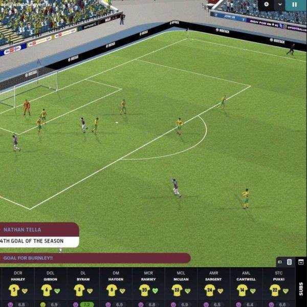 Football Manager 2023 (EU) (Digitális kulcs - PC)