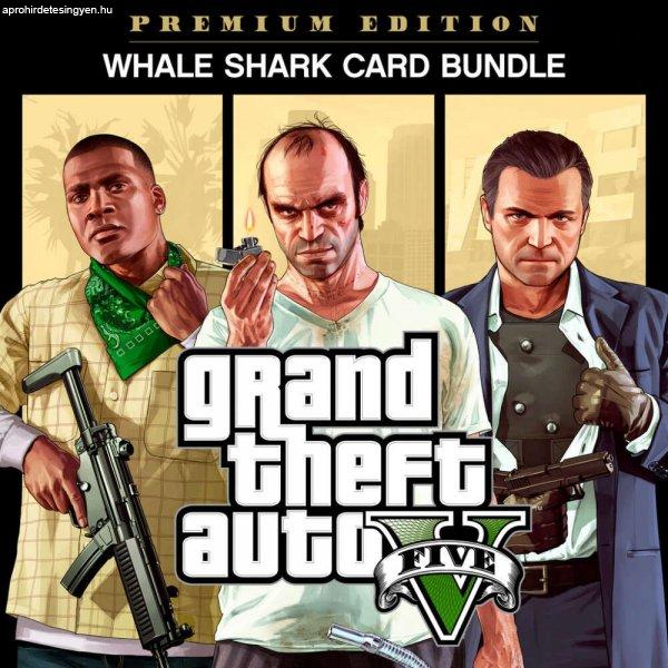 Grand Theft Auto V: Premium Online Edition & Great White Shark Card Bundle (EU)
(Digitális kulcs - Xbox One)