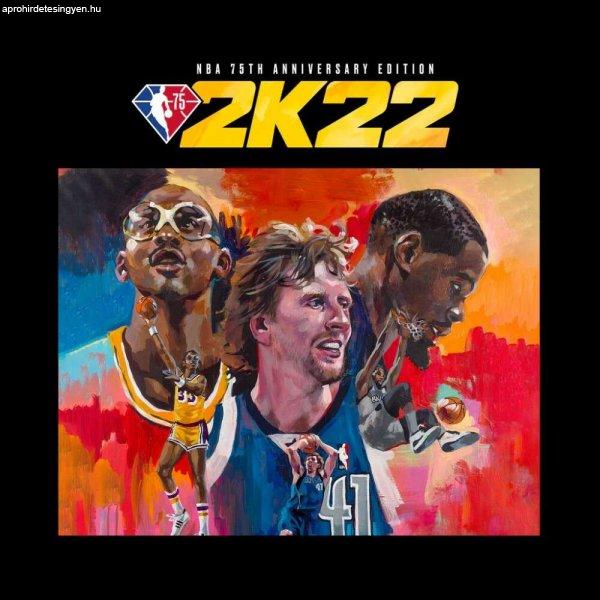 NBA 2K22: NBA 75th Anniversary Edition (EU) (Digitális kulcs - PC)