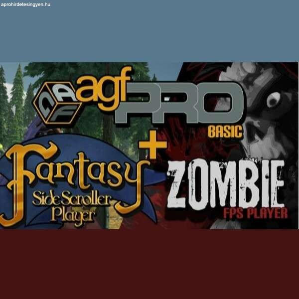 Axis Game Factory + Zombie FPS and Fantasy Side-Scroller Player (Digitális
kulcs - PC)