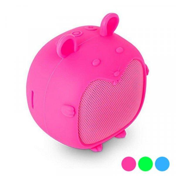 Bluetooth Hordozható Hangszóró SPC Sound Pups 4420 3W Rózsaszín