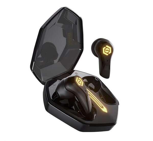 HAYLOU G3 bluetooth fülhallgató SZTEREO (v5.2, TWS, vízálló, zajszűrő,
gamer + töltőtok) FEKETE