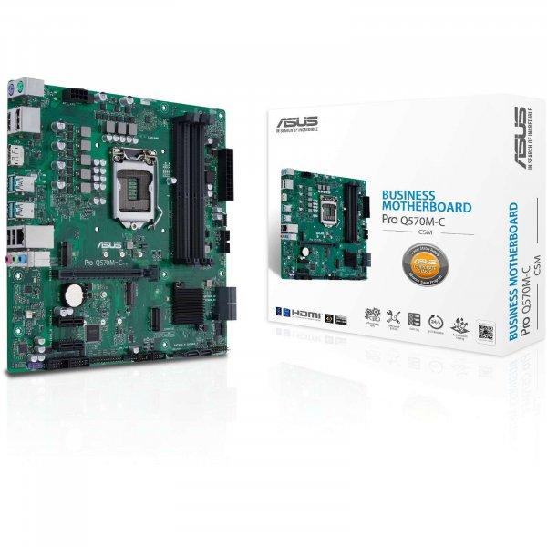 ASUS PRO Q570M-C/CSM Intel Q570 LGA 1200 (Socket H5) Micro ATX