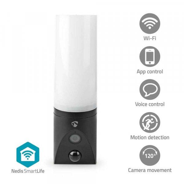 SmartLife kültéri kamera | Wi-Fi | Full HD 1080p | IP65 |
Mozgásérzékelővel | Éjjellátó | Fekete