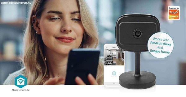 SmartLife beltéri kamera | Wi-Fi | Full HD 1080p | Felhőalapú Tárolás
(opcionális) / microSD (nem tartozék) / Onvif | Mozgásérzékelővel |
Éjjellátó