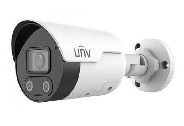 Uniview Easystar 2MP SzínesHunter csőkamera, 4mm fix objektívvel, mikrofonnal
és hangszóróval IPC2122LE-ADF40KMC-WL