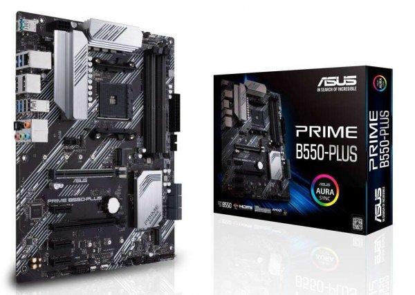 Asus Alaplap AM4 PRIME B550-PLUS AMD B550, ATX