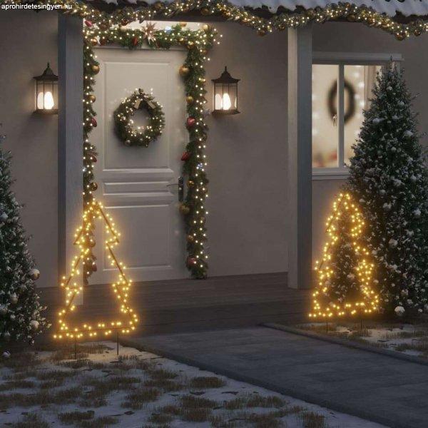 vidaXL karácsonyi fa fénydekoráció 115 LED 90 cm