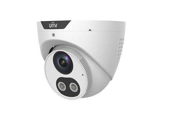 Uniview Prime-I 4MP Tri-Guard turret dómkamera 2,8mm fix objektívvel
mikrofonnal és hangszóróval