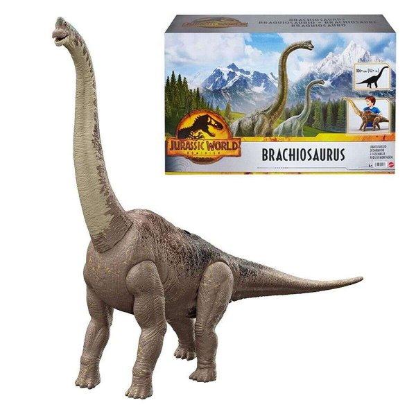 Jurassic World 3 'Világuralom' mozgatható Brachiosaurus dinoszaurusz figura 80
cm