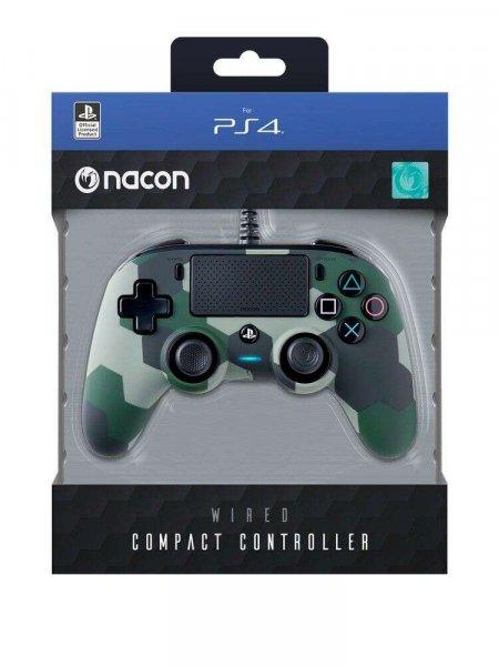 Nacon Compact USB Gamepad Camo Zöld PS4OFCPADCAMOGREEN