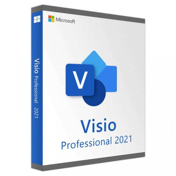 Microsoft Visio Professional 2021 (Digitális kulcs)