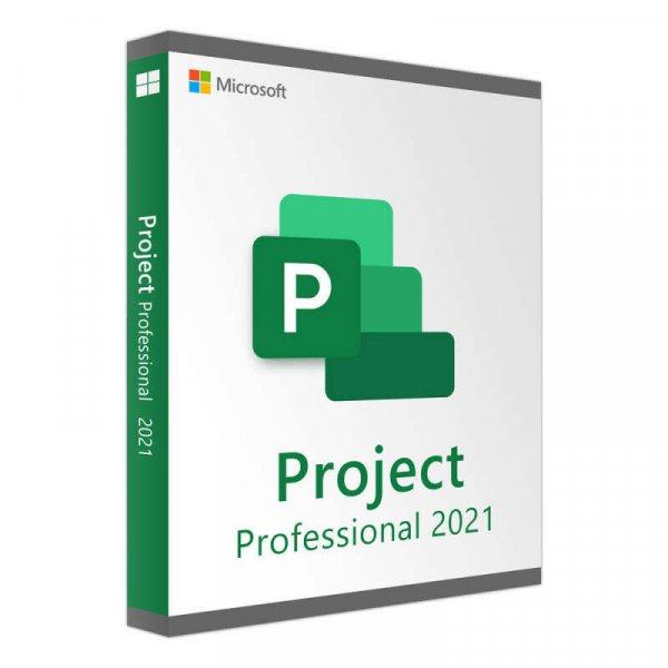 Microsoft Project Professional 2021 (Digitális kulcs)