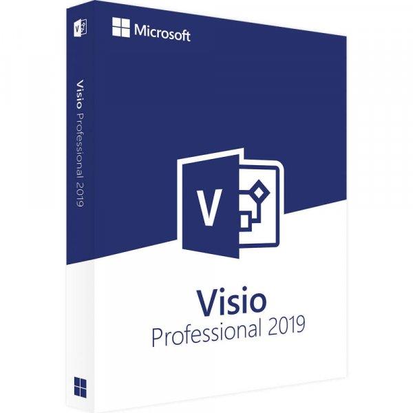Microsoft Visio Professional 2019 (D87-07425) (Digitális kulcs)
