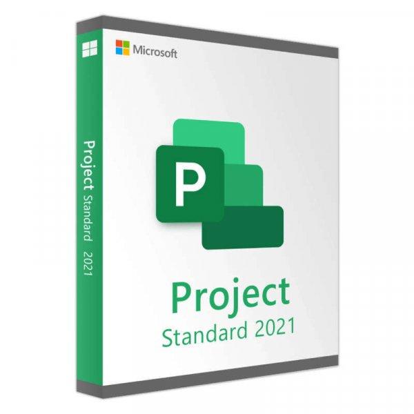 Microsoft Project Standard 2021 (Digitális kulcs)