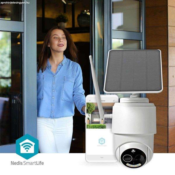 Nedis SmartLife kültéri IP kamera napelemes Wi-Fi Smart biztonsági
megfigyelő kamera Full HD 1080p Forgatható Dönthető billenthető IP65
Felhőalapú Tárolás (opcio) / microSD (nem tartozék) Mozgásérzékelővel
wificbo50wt tuya app-pal