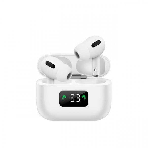 Bluetooth fülhallgató AIRPOD PRO TWS I58  5.0 , digitális kijelzős 3.gen.
fehér