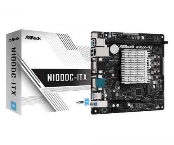 Asrock N100DC-ITX NA (integrált CPU) mini ITX