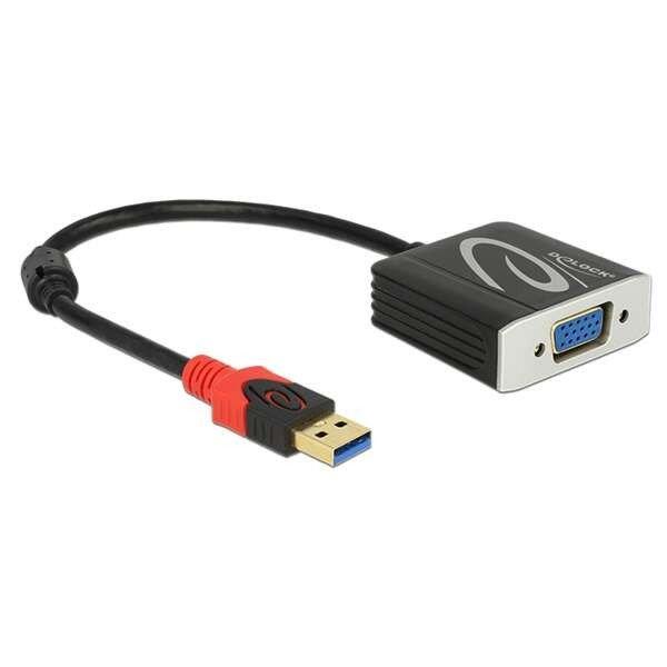 DELOCK Átalakító USB 3.0 - VGA