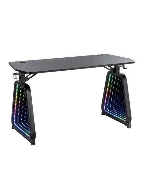 White Shark Medusa gamer asztal, RGB