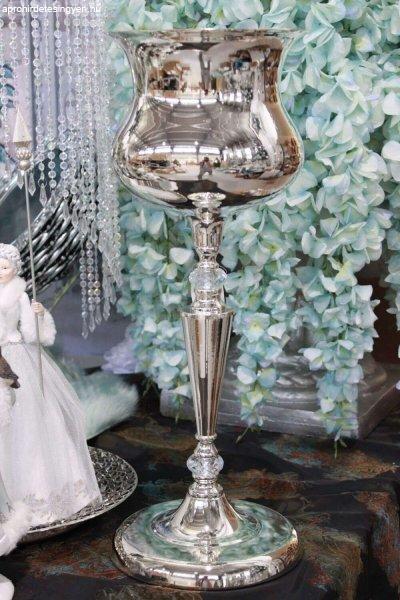 Ezüst luxus váza 58 cm