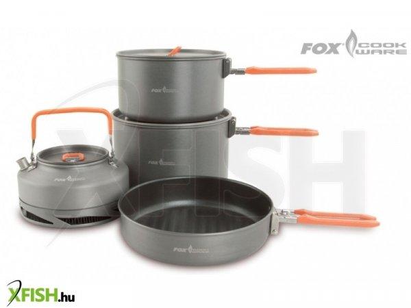 Fox Cookware Medium 3Dbos (Serpenyő Nem Része) Horgász Főző Készlet