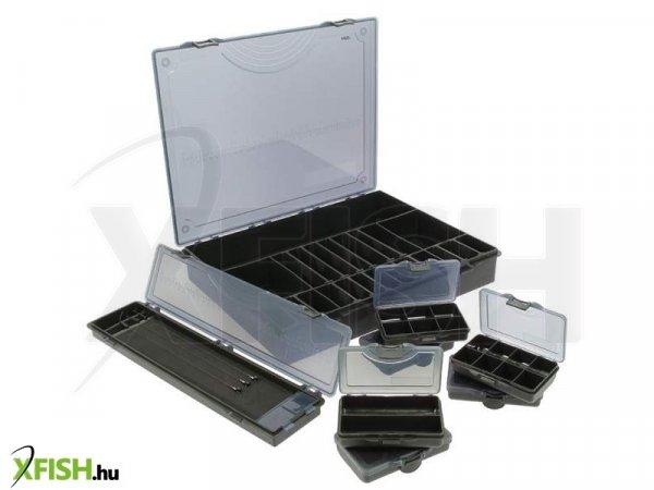 NGT Deluxe Storage Box 7+1 Tároló doboz szett Black 36.5 x 29 x 6cm (ngtx)