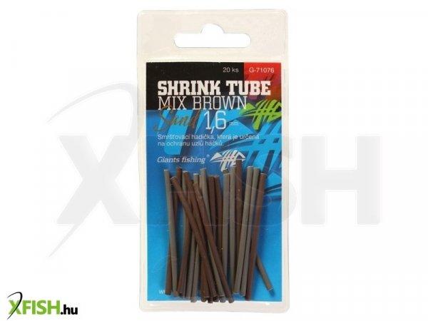 Giants Fishing Zsugorcső mix szinek Shrink Tube Brown-Sand 1,6mm, 20db