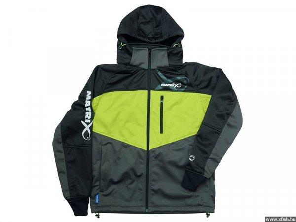 Matrix Wind Blocker Fleece Szél és vízálló gyapjúbelsős kabát - L