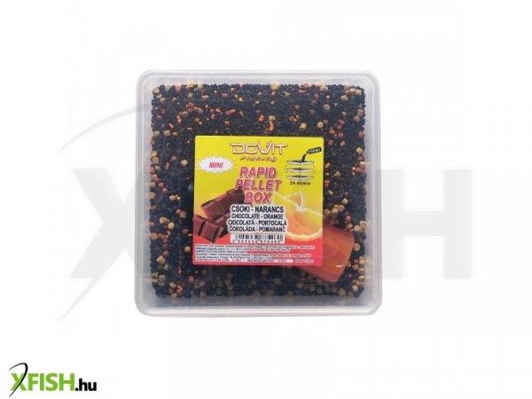 Dovit Rapid Pellet Box Mini Csoki-Narancs 450g+150ml Aroma