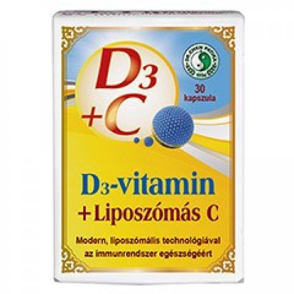 Dr.chen d3-max liposzómás c-vitamin kapszula 30 db