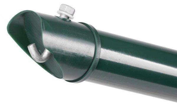 Kitámasztó METALTEC, Zn+PVC, zöld, RAL6005, 48/2000/1,25 mm