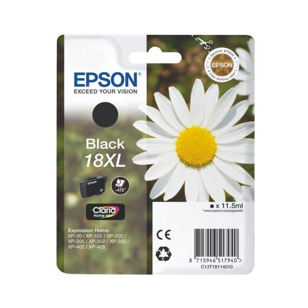 Epson T1811 tintapatron black ORIGINAL 