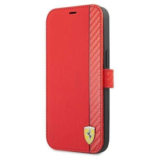 Ferrari FESAXFLBKP13LRE iPhone 13 Pro / 13 6.1 „piros könyv On Track Carbon
Stripe tok
