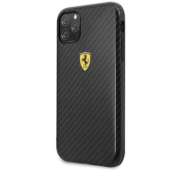 CG MOBILE Ferrari Scuderia műanyag telefonvédő (karbon minta) FEKETE Apple
iPhone 11 Pro