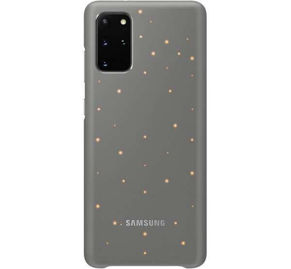 SAMSUNG műanyag telefonvédő (ultravékony, hívás és üzenetjelző
funkció, LED világítás) SZÜRKE Samsung Galaxy S20 Plus (SM-G985F), Samsung
Galaxy S20 Plus 5G (SM-G986)