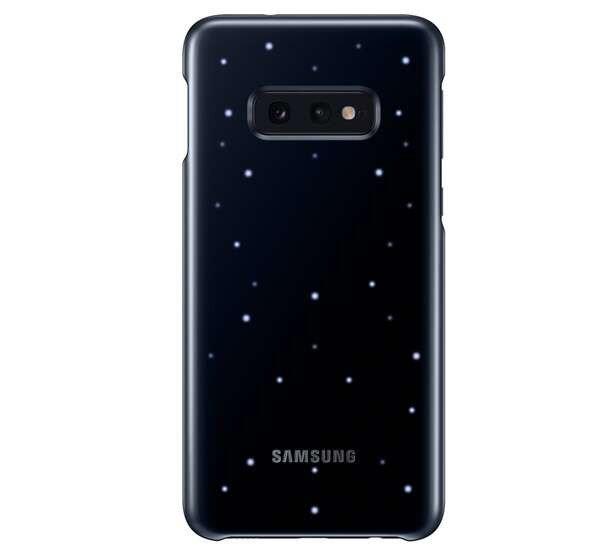 SAMSUNG műanyag telefonvédő (ultravékony, hívás és üzenetjelző
funkció, LED világítás) FEKETE Samsung Galaxy S10e (SM-G970)