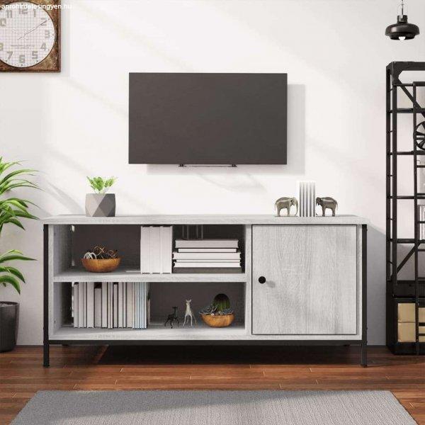 vidaXL szürke sonoma színű szerelt fa TV-szekrény 100x40x45 cm