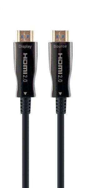 Gembird CCBP-HDMI-AOC-30M-02 Active Optical AOC High speed HDMI cable with
Ethernet AOC Premium Series 30m Black