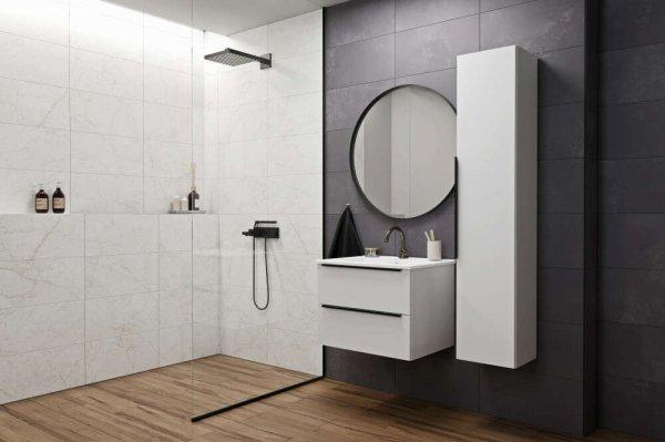 Mirano Vera fürdőszobai faliszekrény - 150 cm (fehér)