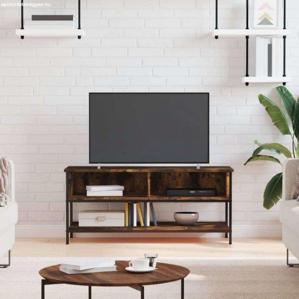 vidaXL füstös tölgy színű szerelt fa TV-szekrény 100 x 35 x 45 cm