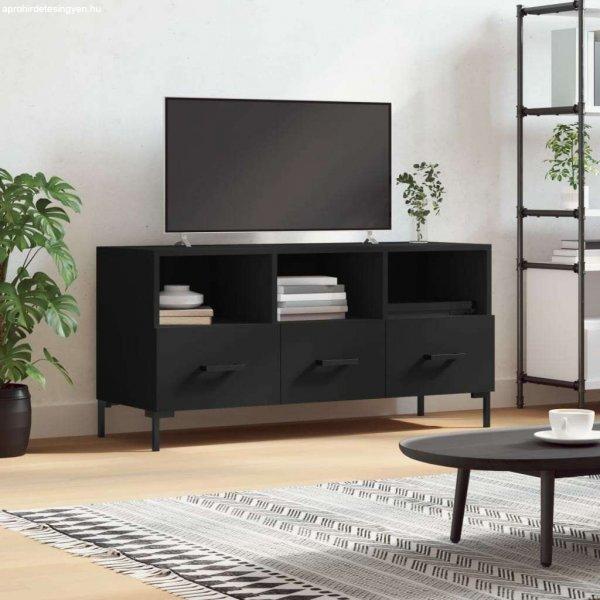 vidaXL fekete műfa TV-szekrény 102 x 36 x 50 cm