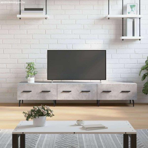 vidaXL betonszürke műfa TV-szekrény 150 x 36 x 50 cm