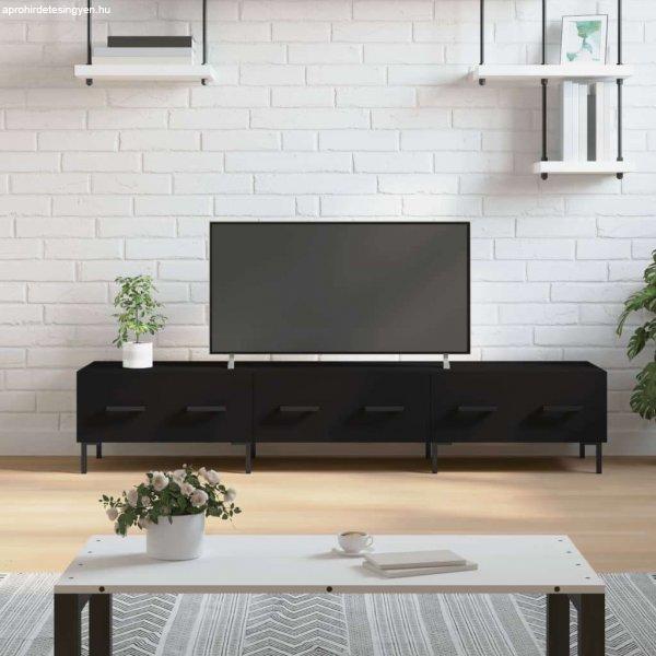vidaXL fekete műfa TV-szekrény 150 x 36 x 50 cm