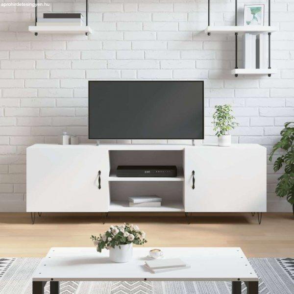 vidaXL fehér műfa TV-szekrény 150 x 30 x 50 cm