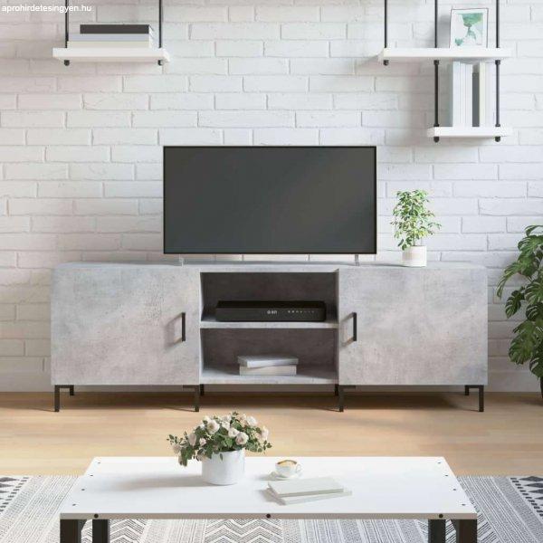 vidaXL betonszürke műfa TV-szekrény 150 x 30 x 50 cm
