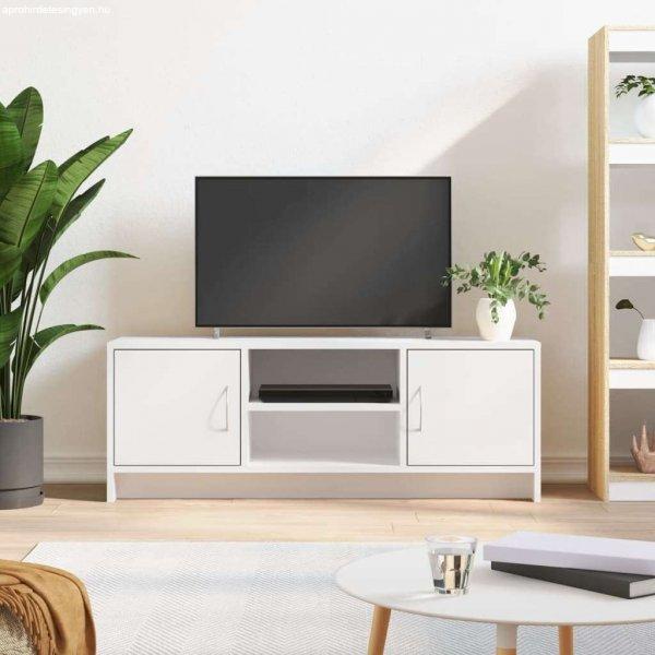 vidaXL fehér szerelt fa TV-szekrény 102x30x37,5 cm