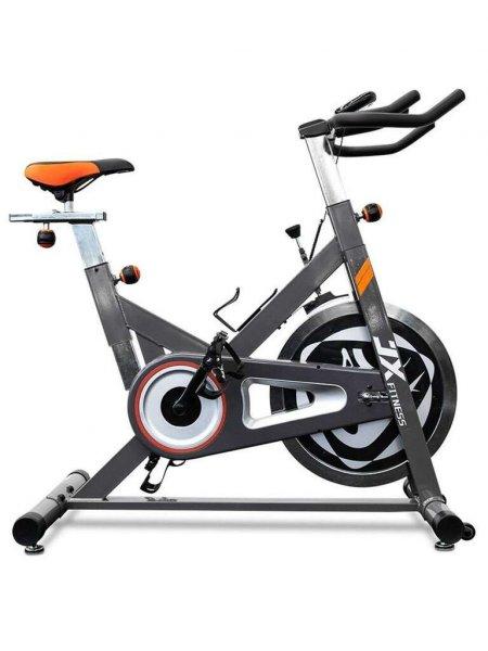 Fitness spinning kerékpár ZOCO BODY FIT JX-7056, lendkerék 13 kg, Kijelző
LCD, szürke, narancssárga