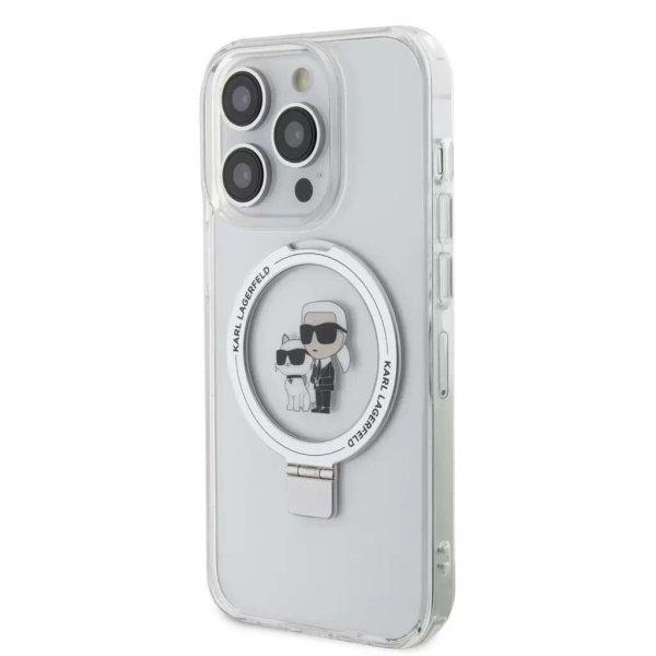 Karl Lagerfeld tok fehér KLHMP15XHMRSKCH Apple Iphone 15 Pro Max készülékhez